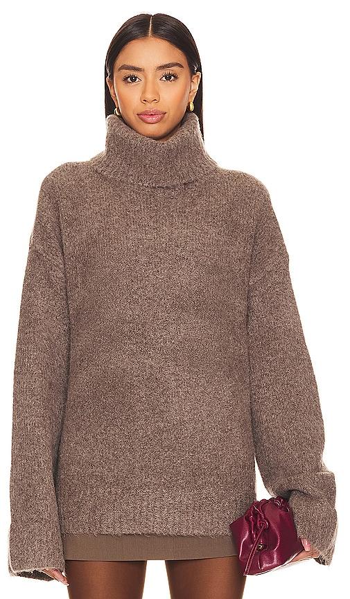 sndys cecilia jumper in brown. - size m (also in xl)