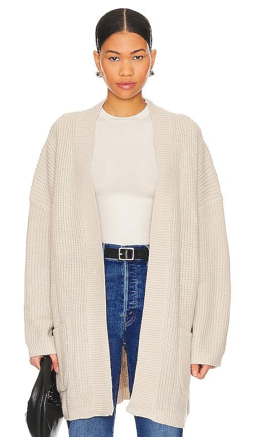 sndys essie cardigan in beige. - size l (also in xs, s, m, xl)