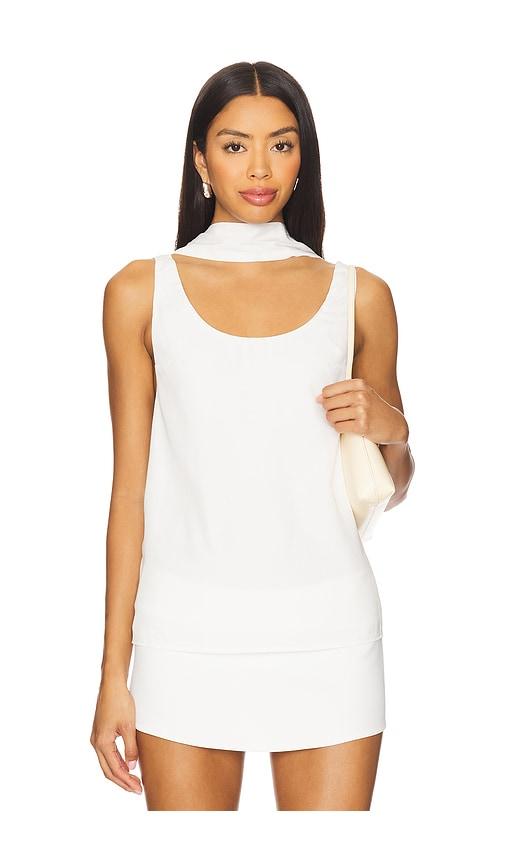 sndys etti tank top in white. - size l (also in xl, xxl)