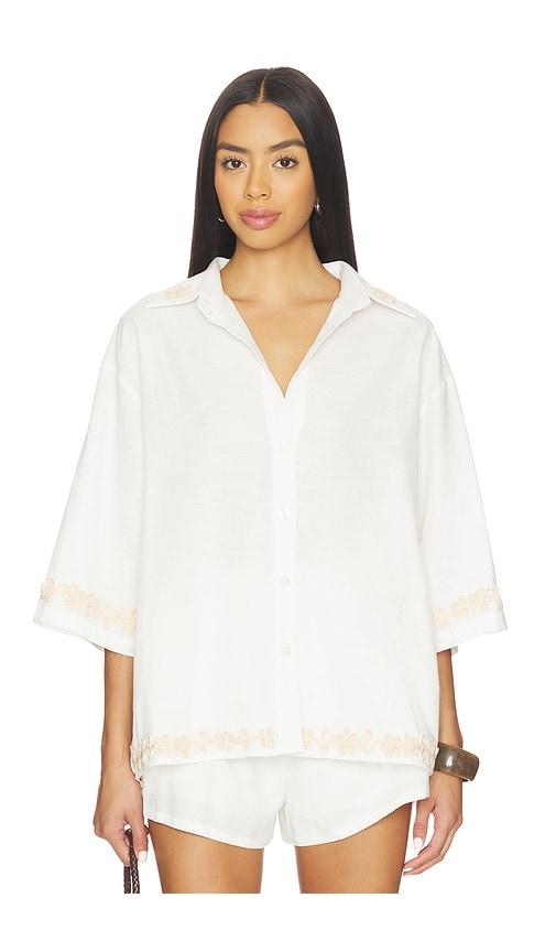 sndys ines 2.0 shirt in white. - size l (also in s, xxs, m)