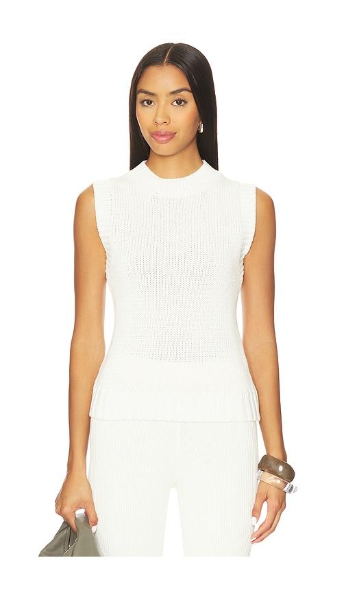 sndys kali knit vest in white. - size s (also in xl, xxl)