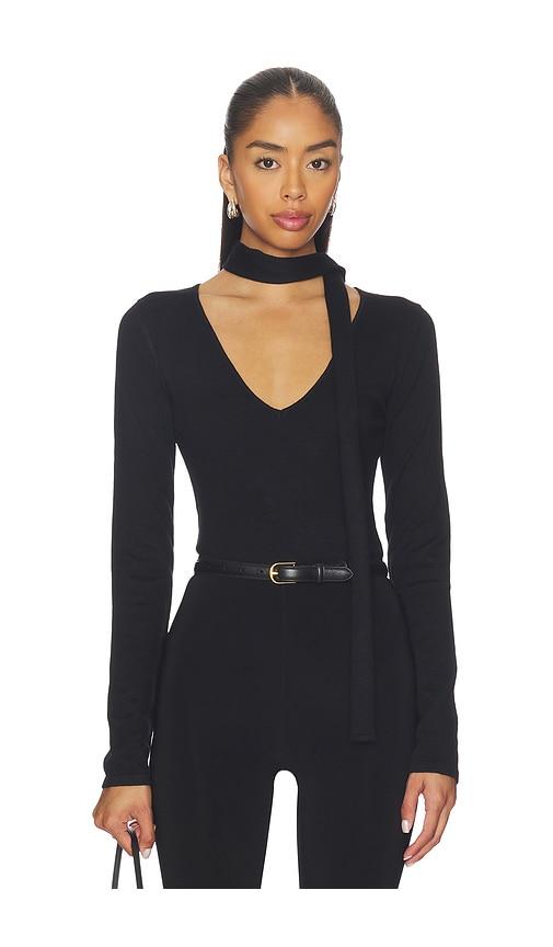 sndys kimmy knit top in black. - size l (also in s, xs, m, xl, xxl)