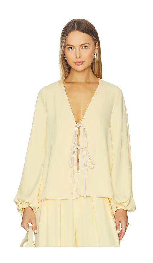 sndys lyns top in yellow. - size s (also in xxs, xl)
