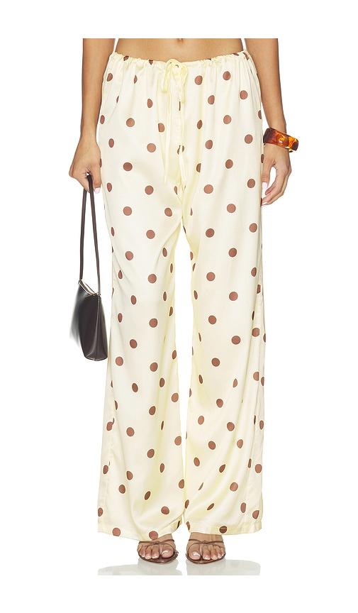 sndys lyra pant in yellow. - size l (also in m)