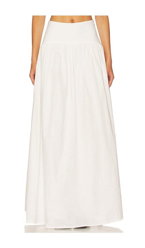 sndys nesa maxi skirt in white. - size l (also in xs, xxl)