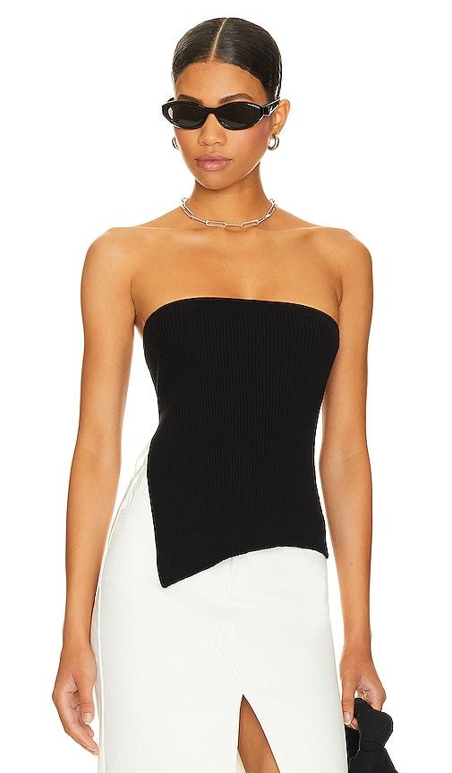 sndys novalie top in black. - size l (also in xl, xxl)