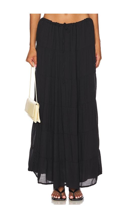 sndys ophelia skirt in black. - size s (also in xs)
