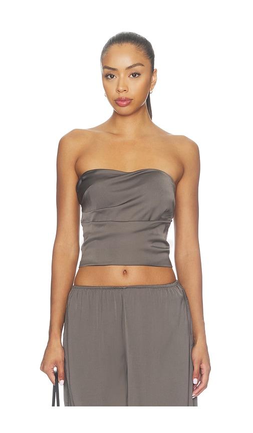 sndys solomen top in charcoal. - size m (also in s, xxl)