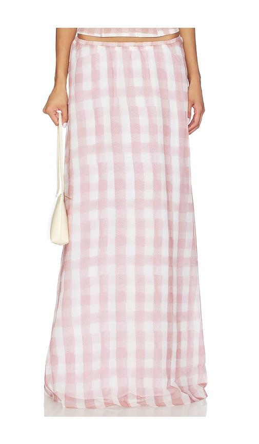 sndys tallin maxi skirt in pink. - size l (also in xl, xxl)