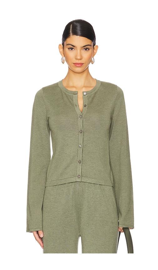 sndys x revolve august cardigan in olive. - size l (also in xxs, xs, s, m, xl, xxl)