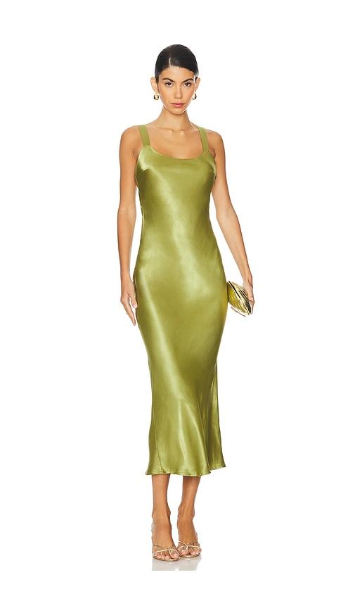 sndys x revolve avani dress in green. - size l (also in xs, xxs)