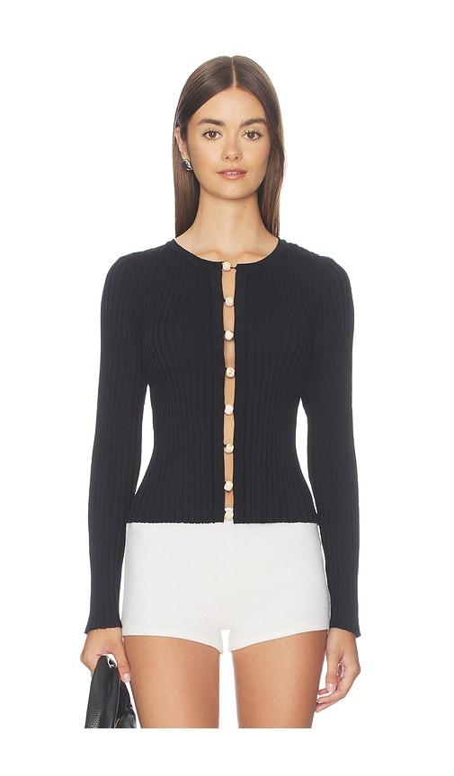 sndys x revolve odetta top in black. - size s (also in xxs, xs)