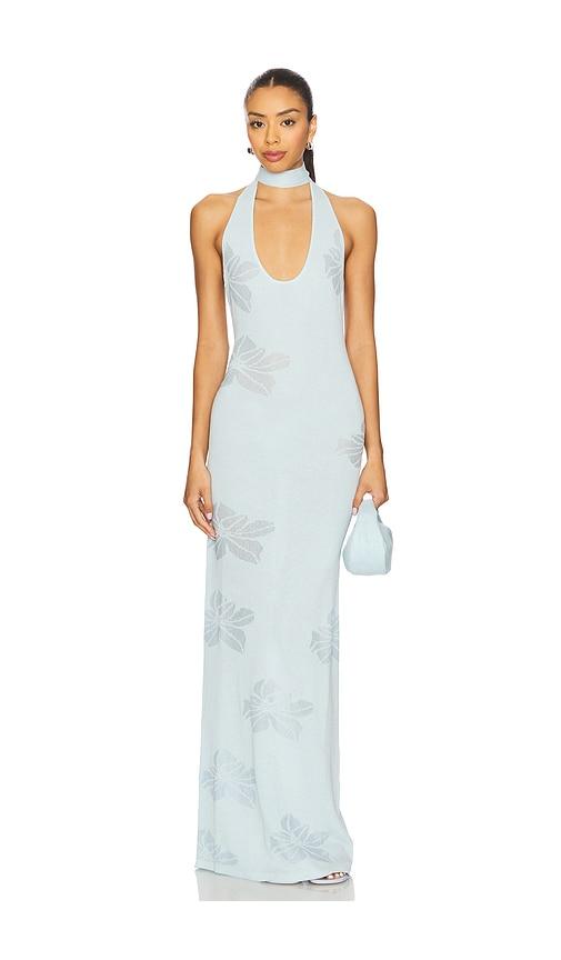 sndys x revolve tahiti maxi dress in blue. - size xl (also in xxl)
