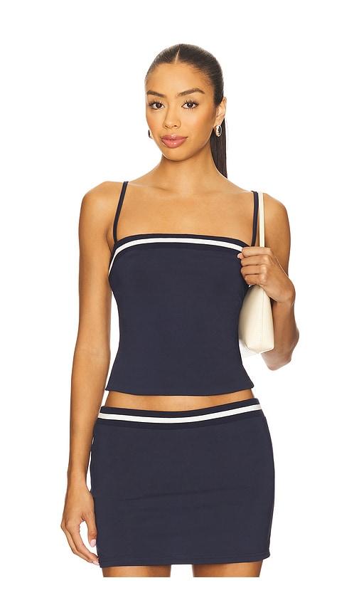 sndys x revolve varsity top in navy. - size l (also in xxs, xs, m, xl, xxl)