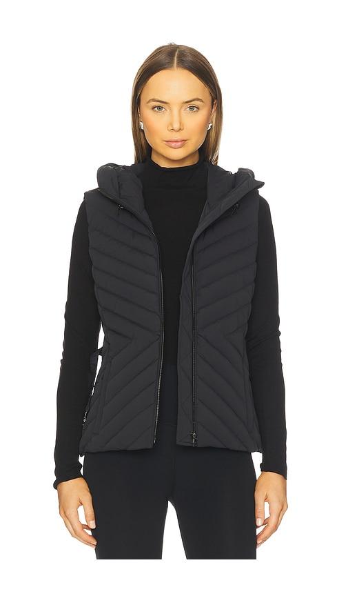 soia & kyo estelle vest in black. - size xs (also in xxs)