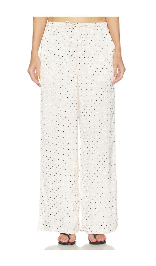 solaqua the giula pants in black & white. - size 0/xs (also in 1/s, 2/m, 3/l, 4/xl)