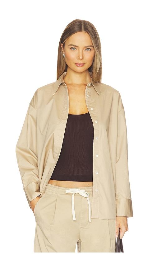 sold out nyc the everything shirt in beige. - size l (also in xs, s, m)
