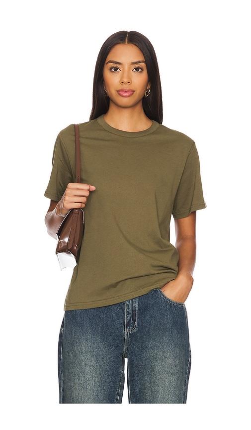 sold out nyc the iconically soft perfect tee in olive. - size s (also in xs)