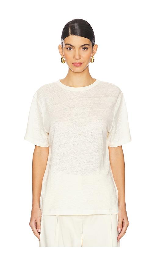 sold out nyc the linen perfect tee in cream. - size m (also in s)
