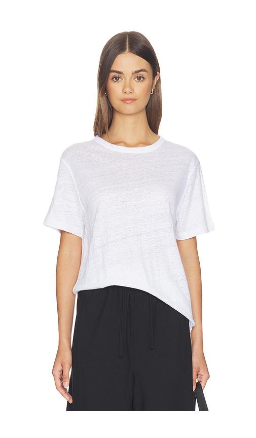 sold out nyc the linen perfect tee in white. - size l (also in m)