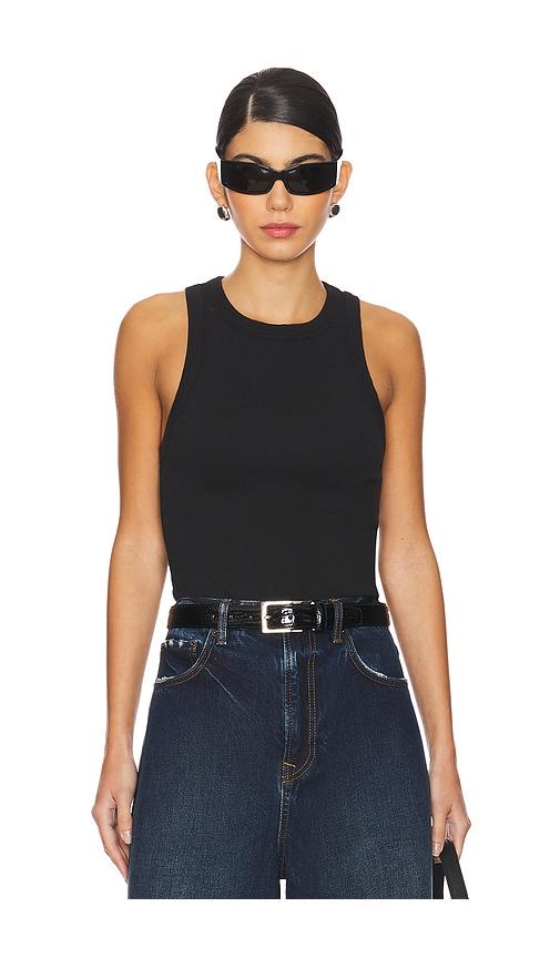 sold out nyc the not so basic tank in black. - size l (also in m, s, xs)