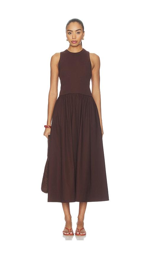 sold out nyc the rsvp dress in chocolate. - size l (also in xs, s, m)