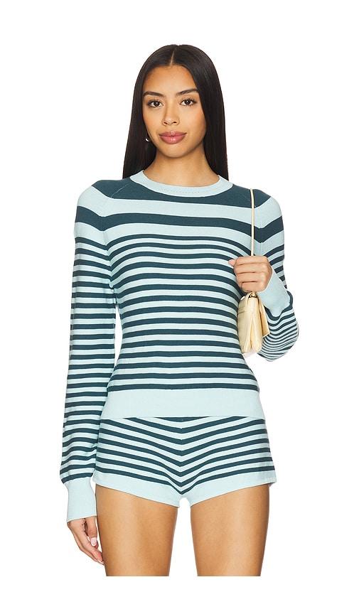 solid & striped manny sweater in blue. - size l (also in xl)