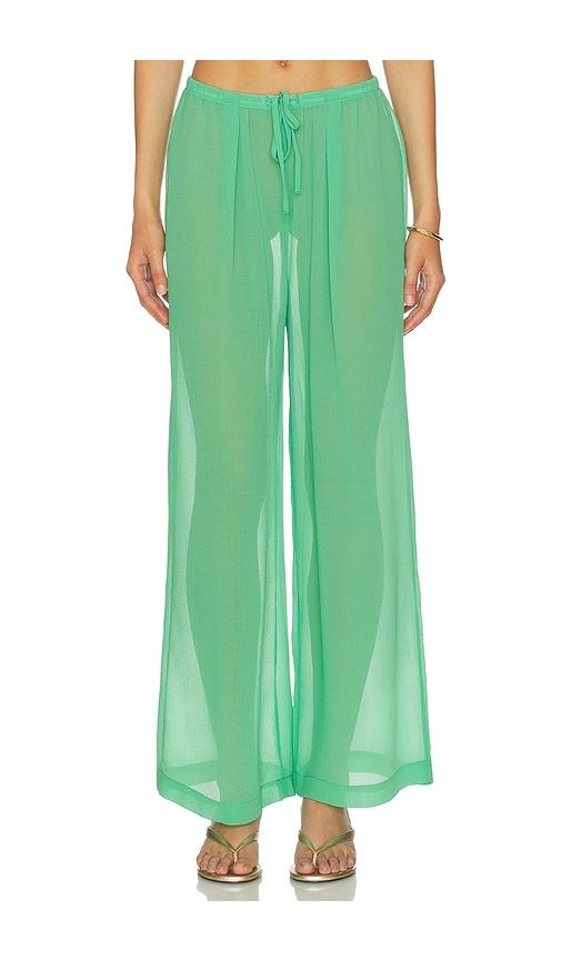 solid & striped the ashling pant in green. - size m (also in s)