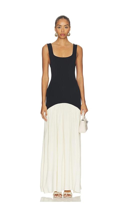 solid & striped the camila dress in black. - size l (also in m)