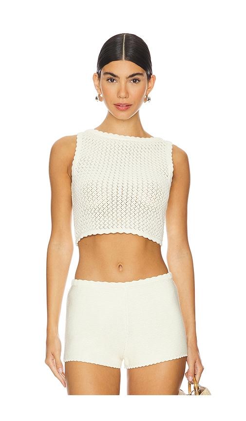 solid & striped the celeste top in cream. - size xl (also in l)