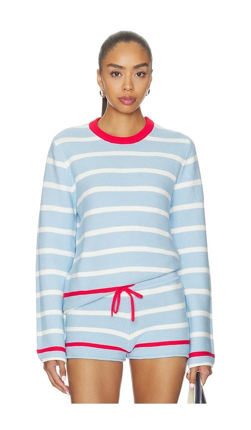 solid & striped the hudson sweater in blue. - size l (also in xl, xs)