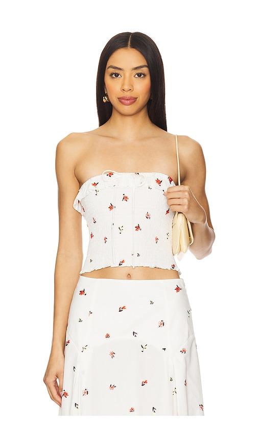 solid & striped the nikki top in white. - size l (also in s, xl)