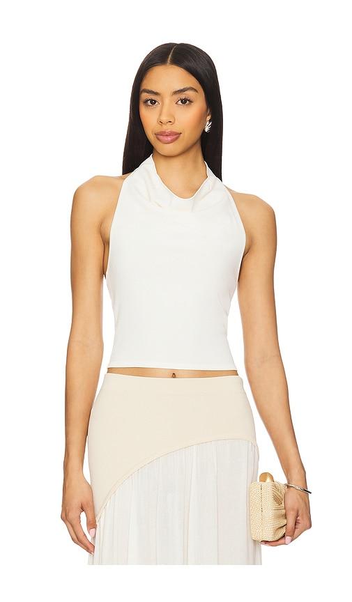 solid & striped the soglio top in ivory,cream. - size l (also in xl)