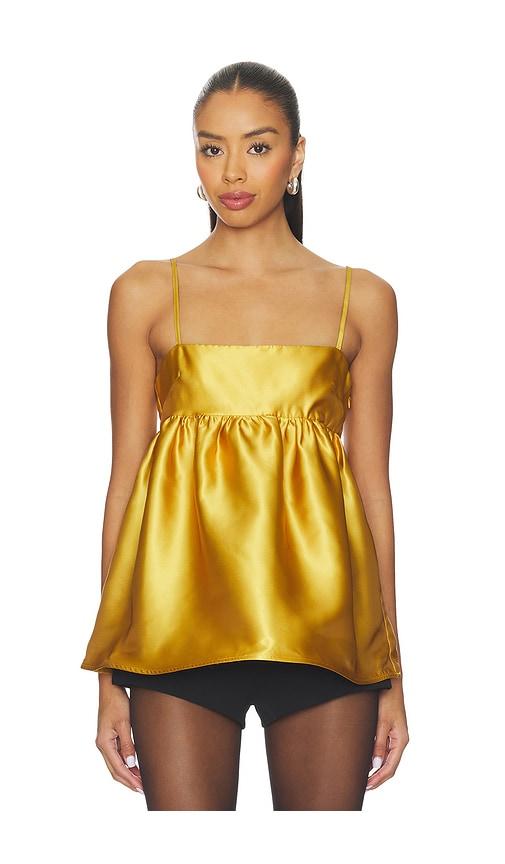 solid & striped the yarden top in yellow. - size m (also in s)