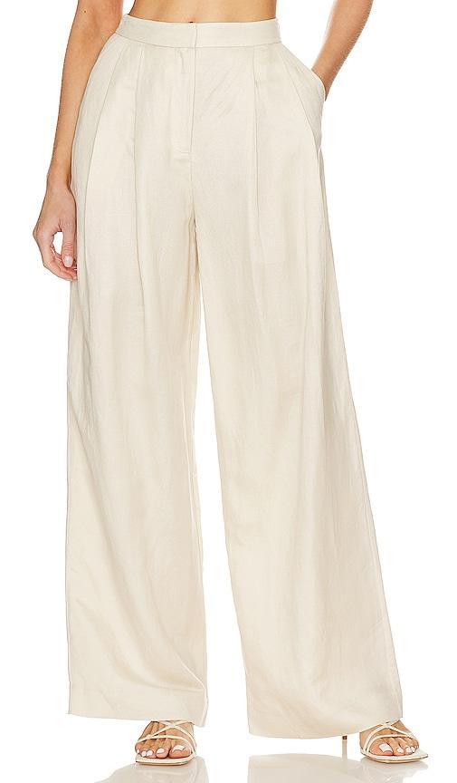 song of style yara pant in beige. - size m (also in xl)