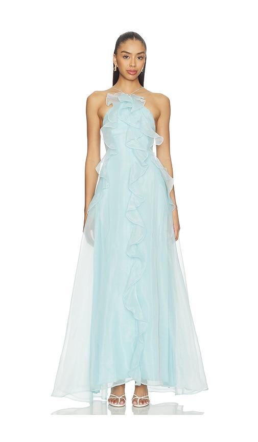 sonya moda bela dress in blue. - size l (also in m, s)