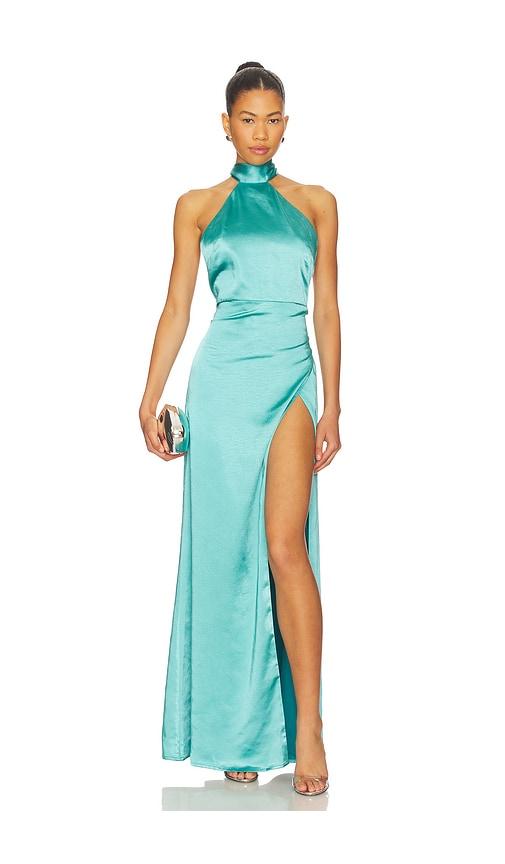 sonya moda boraca dress in blue. - size l (also in s, xl)