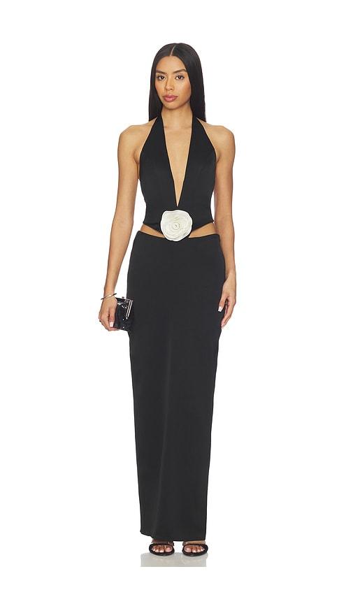 sonya moda candise dress in black. - size l (also in s, xs, m, xl)