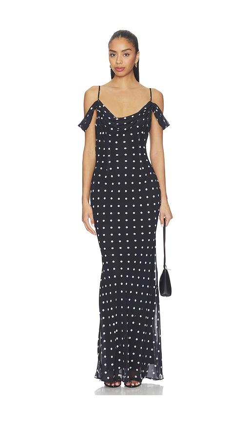 sonya moda rosalie dress in black. - size l (also in s, m, xl)