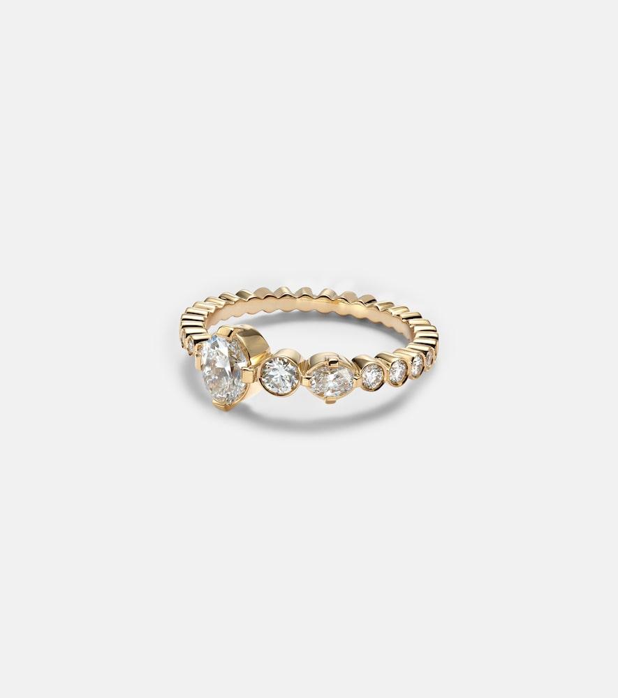 sophie bille brahe ensemble de sky 18kt gold ring with diamonds