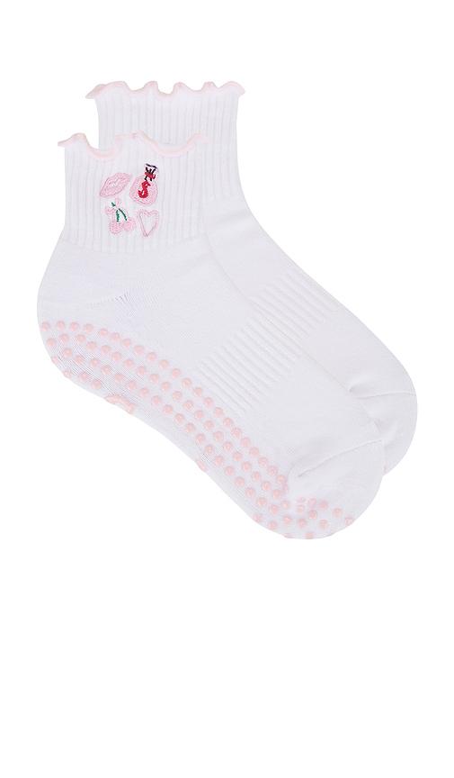 souls. girly things socks in white. - size m/l (also in s/m)