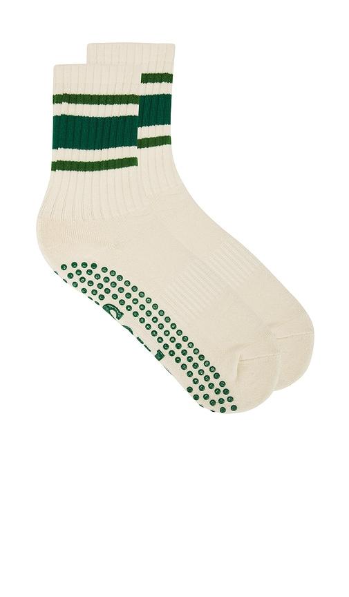 souls. retro sock in cream. - size m-l (also in s-m)