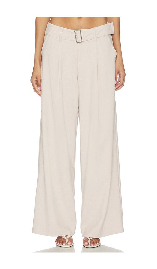 sovere deena pant in beige. - size l (also in s, xs, m, xl)
