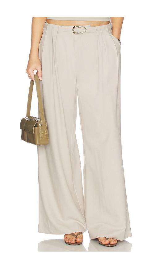 sovere hari pant in beige. - size l (also in xs, s, m, xl)