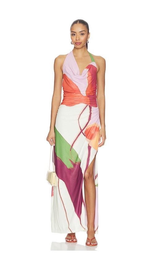 sovere kalea dress in rose. - size l (also in xs, s, m, xl)