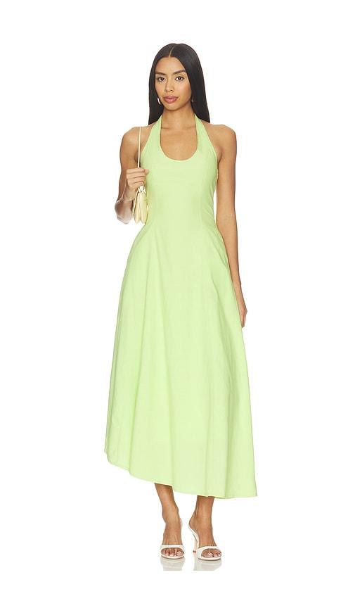 sovere reani dress in green. - size l (also in s, m)