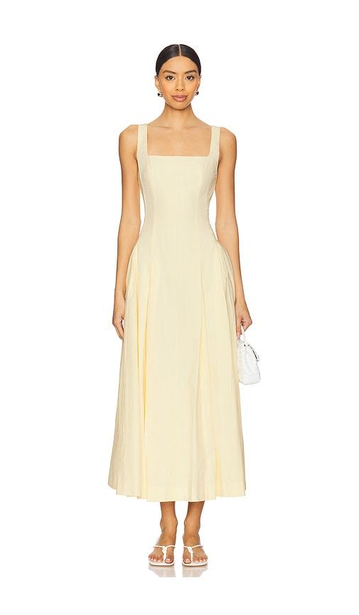 sovere reprive dress in yellow. - size l (also in s, xs)