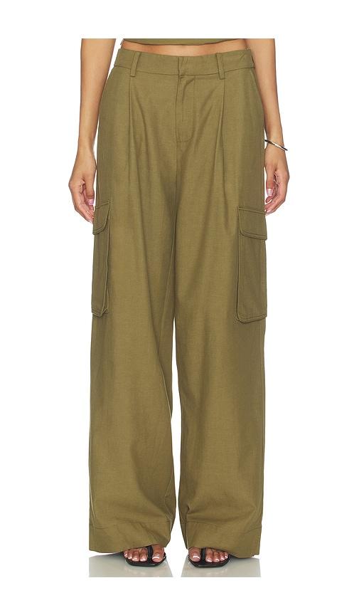 sovere sabine cargo pants in army. - size l (also in xs)