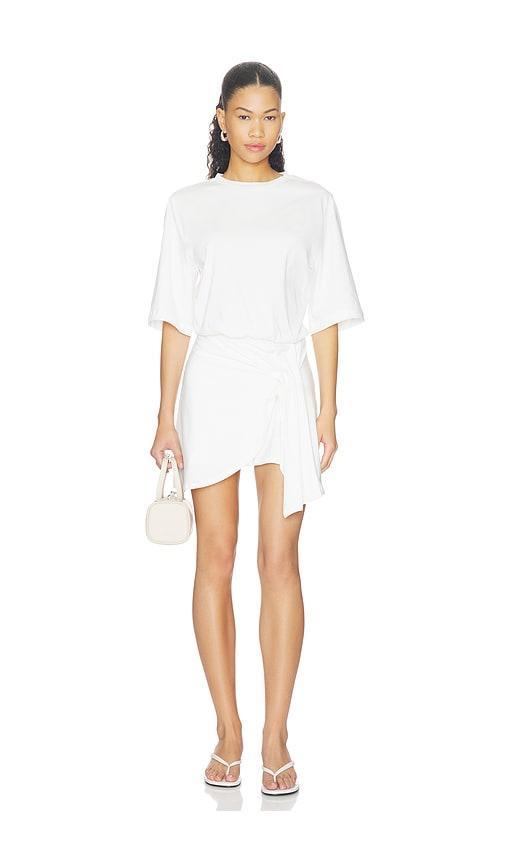sovere sohvi tee dress in white. - size l (also in m, s, xs)