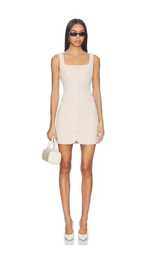 sovere volition long line dress in nude. - size l (also in xs, xl)